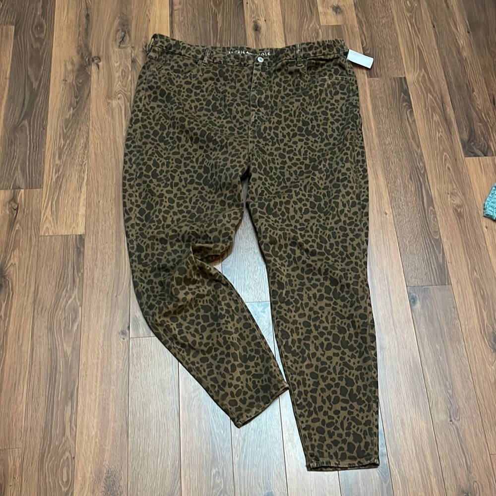 American Eagle Next Level Curvy super Hi Rise Jeggings Pants SHIPS SAME DAY